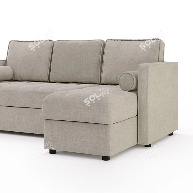 Liverpool Corner Sofa-Bed by Puffo 3D model image 3