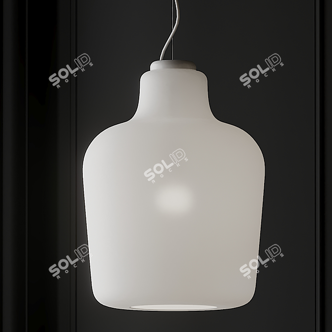 Say My Name Pendant: A Stunning Illumination 3D model image 4