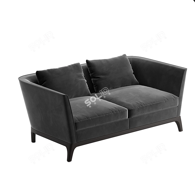 Luxurious Ceccotti Collezioni Sofa 3D model image 1