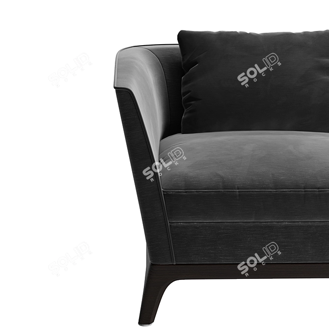 Luxurious Ceccotti Collezioni Sofa 3D model image 3