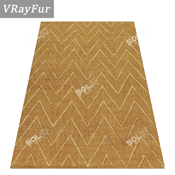 Luxury Carpet Collection: Set of 3 3D model image 2