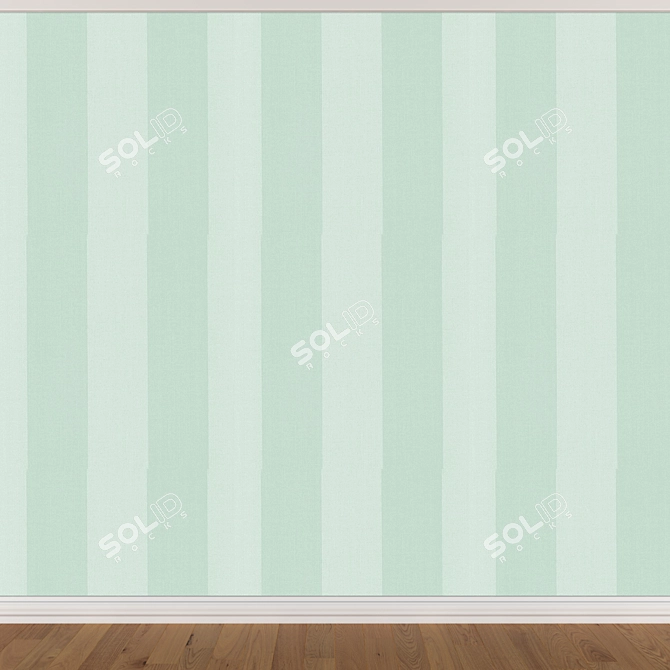 Seamless Wallpaper Set - 3 Colors 3D model image 2