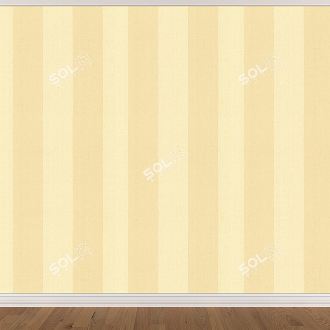 Seamless Wallpaper Set - 3 Colors 3D model image 4