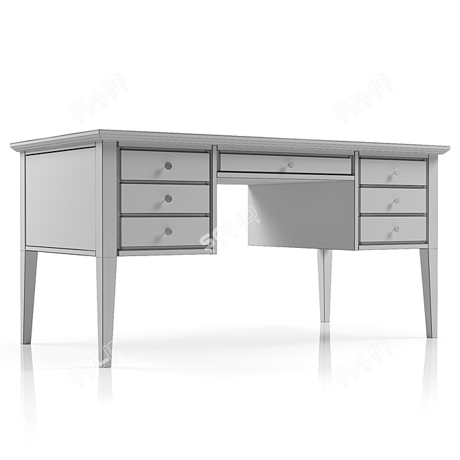 Marioni Table | Aspen Collection 3D model image 2