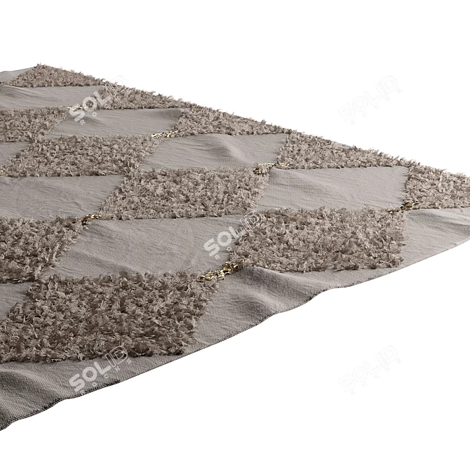 Seeya Collection Shag Rug 3D model image 2