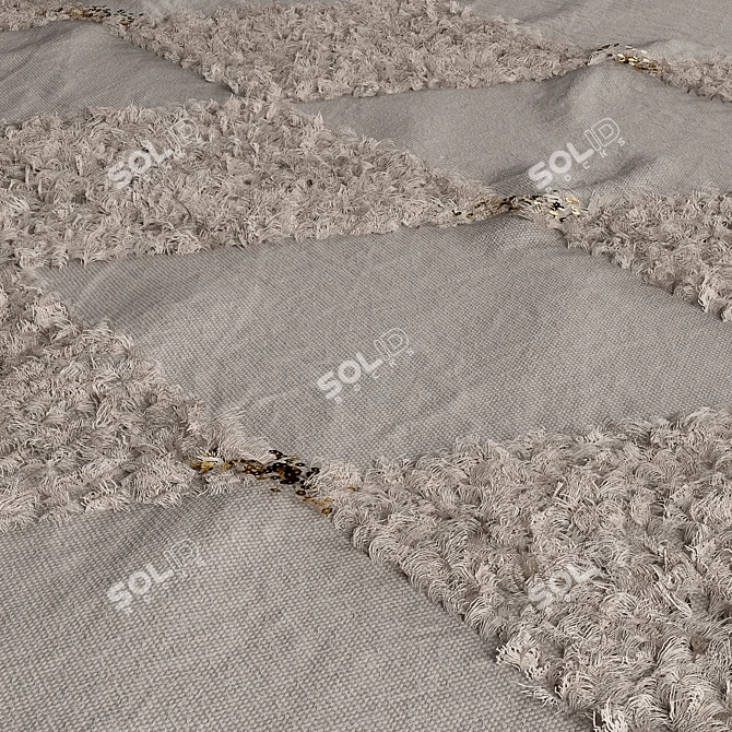 Seeya Collection Shag Rug 3D model image 4