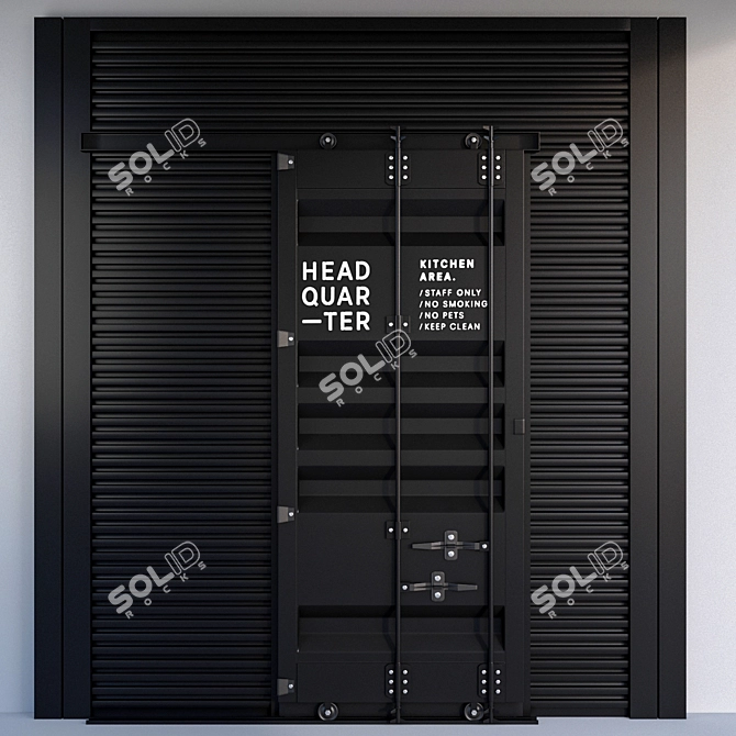 SpaceMax Sliding Door System 3D model image 2