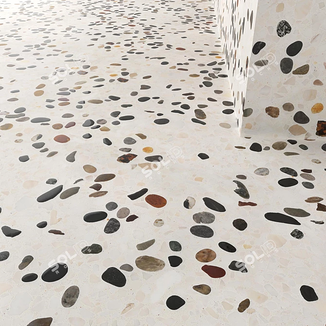 Terrazzo Architectura: High-Quality Material & Textures 3D model image 5