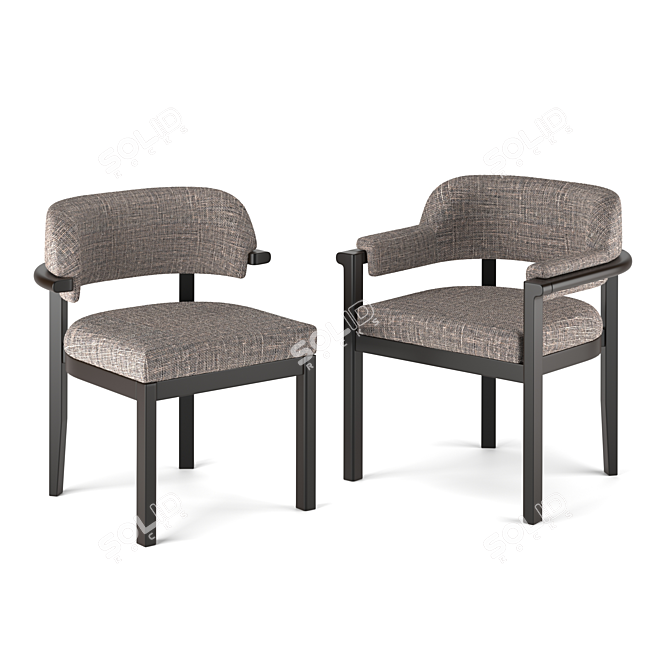 Contempo Chair: Modern Elegance for Your Home 3D model image 1