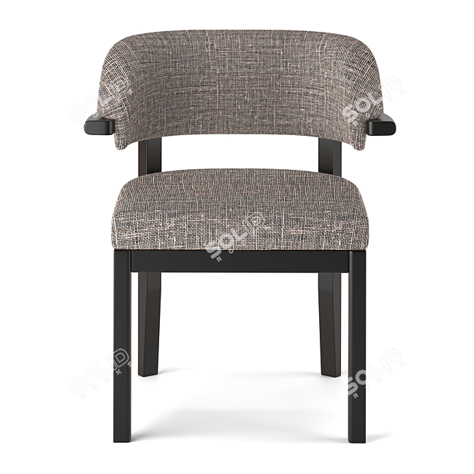 Contempo Chair: Modern Elegance for Your Home 3D model image 5