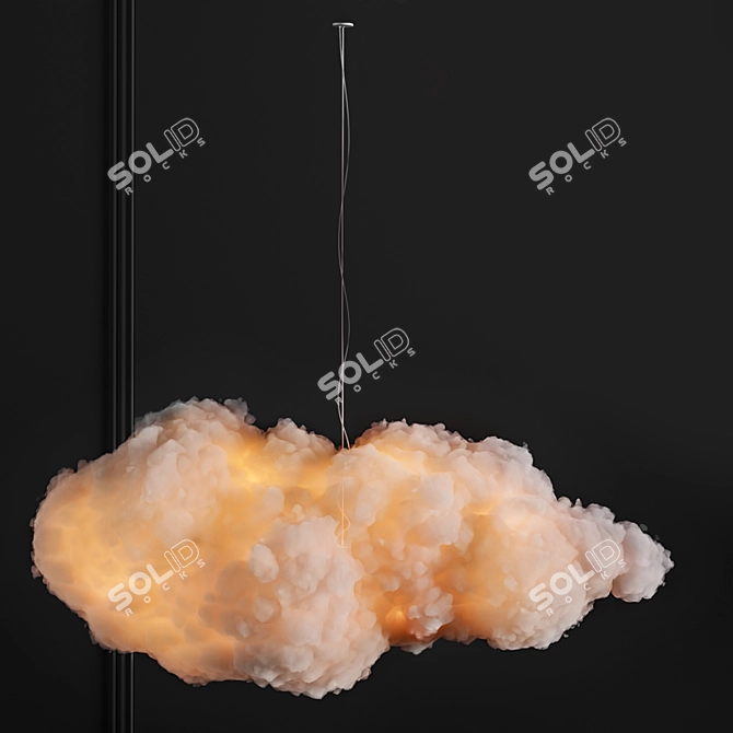 Dreamy Cloud DIY Light 3D model image 4