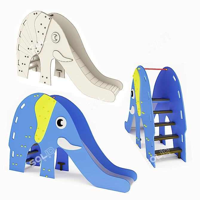 Playground Fun - Equipment Set 3D model image 2