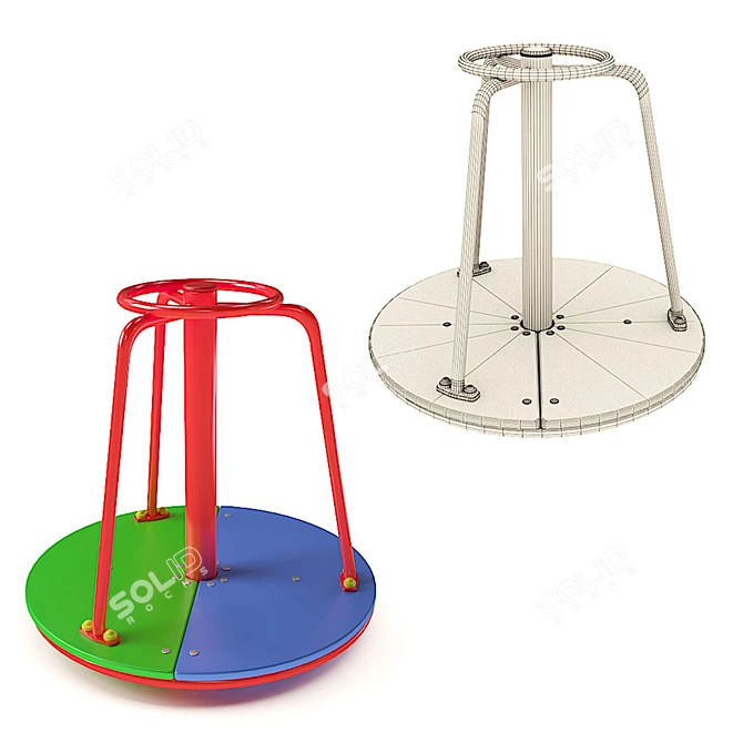 Playground Fun - Equipment Set 3D model image 3