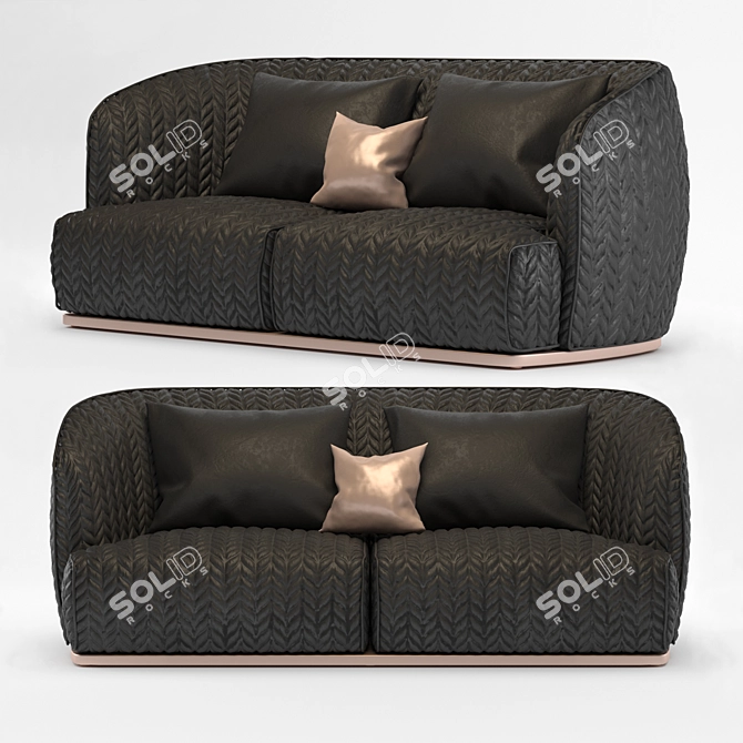 Modern Redondo Sofa: Stylish Comfort for Every Home 3D model image 2