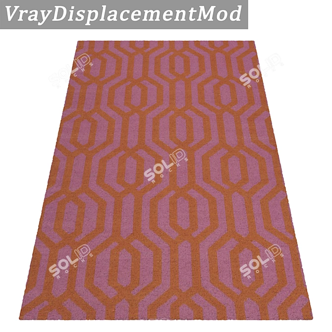 Luxury Carpet Set - High-Quality Textures 3D model image 3