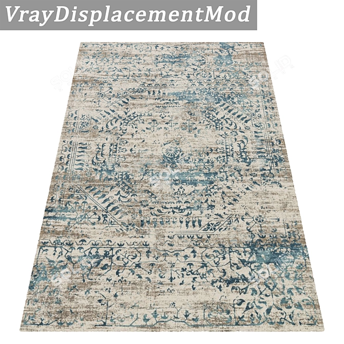Versatile Carpet Set: High-Quality Textures, Multiple Variants 3D model image 3