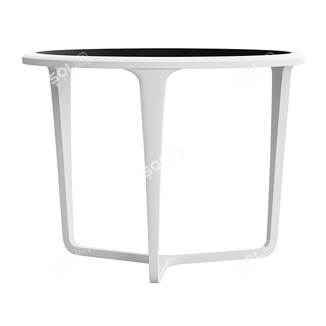 Round Color Om Dining Table 3D model image 3