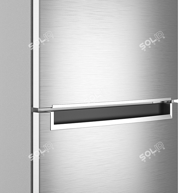 LG GA-B509MMDZ Refrigerator: Sleek Design & Spacious Storage 3D model image 4