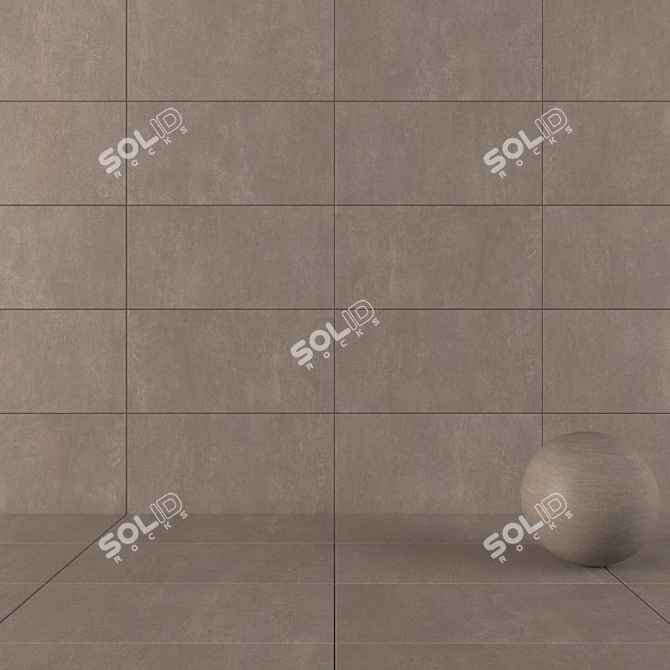 Praga Vizon Concrete Wall Tiles 3D model image 1