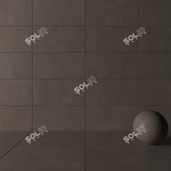 Praga Vizon Concrete Wall Tiles 3D model image 3