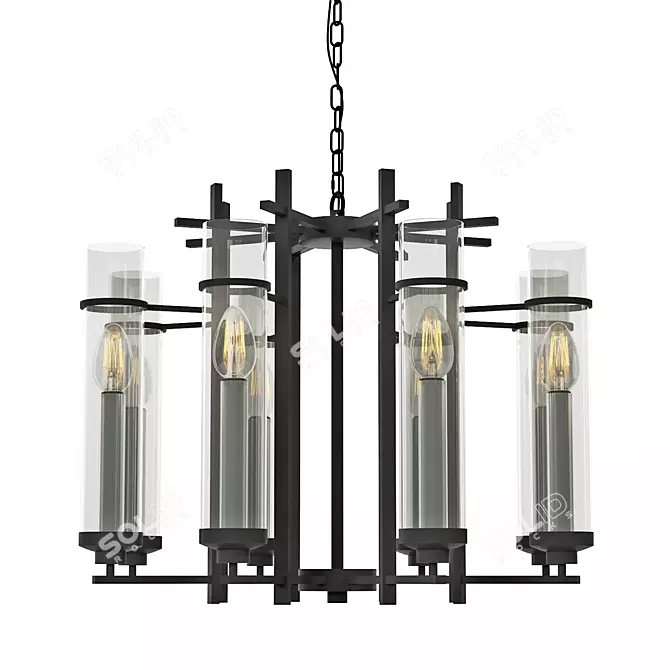 EGLO LINDALE Modern Lighting Set 3D model image 1