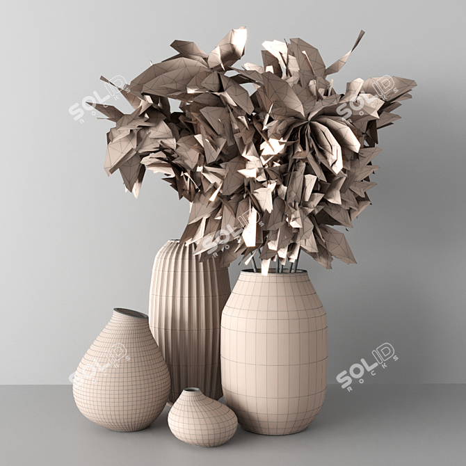 Modular Decoration Set 3D model image 4