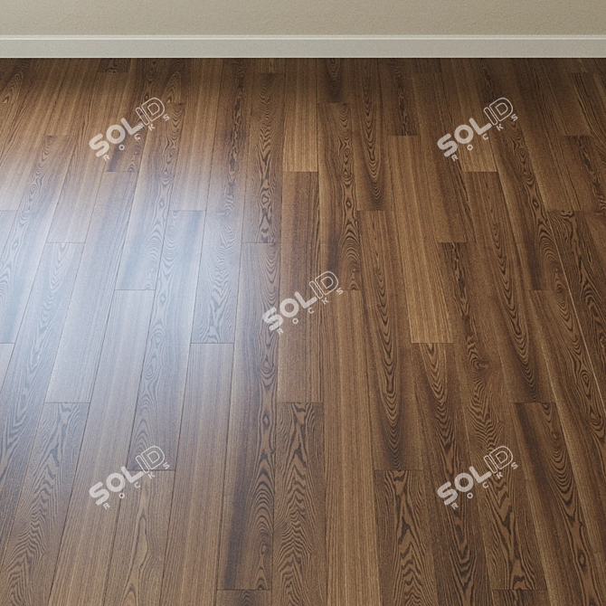 Title: Natural Canadian Cedar Parquet by Coswick 3D model image 2