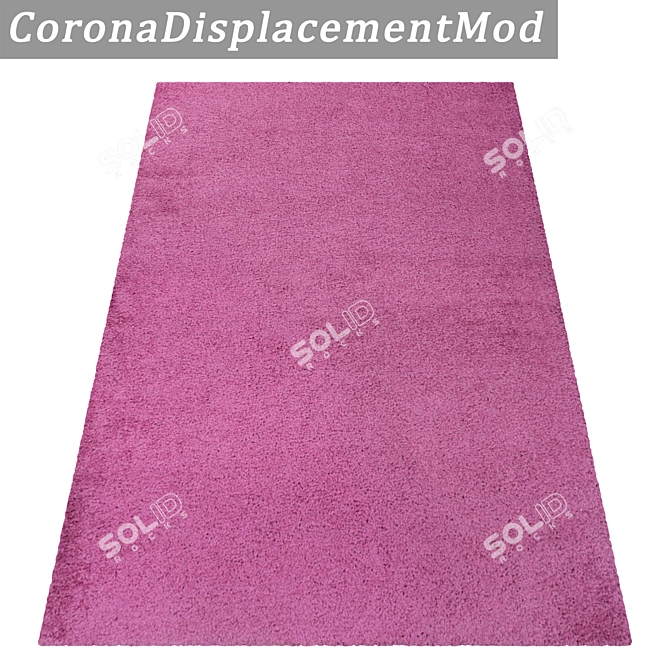 Luxury Carpet Set: 3 Premium Textured Designs 3D model image 4