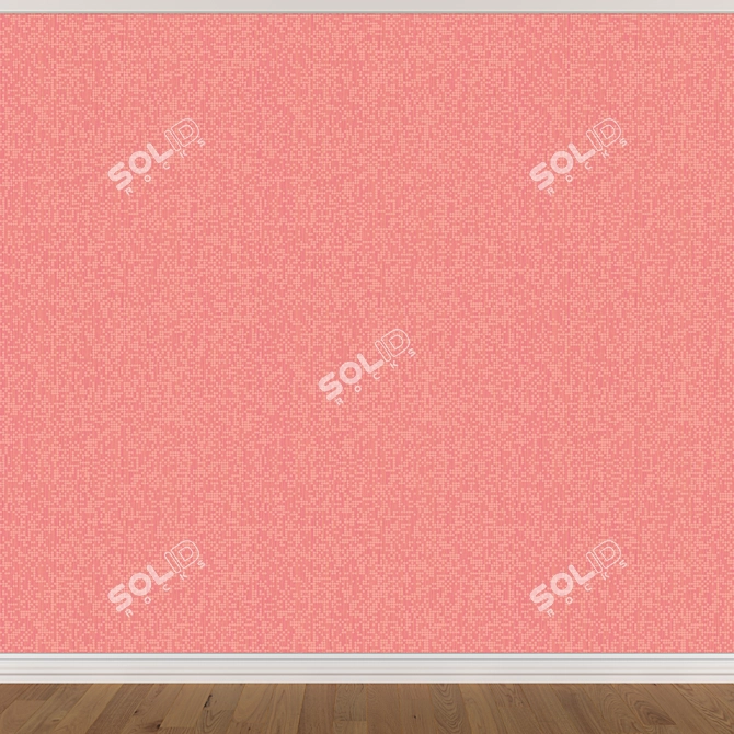 Seamless Wallpaper Set 853 (3 Colors) 3D model image 4