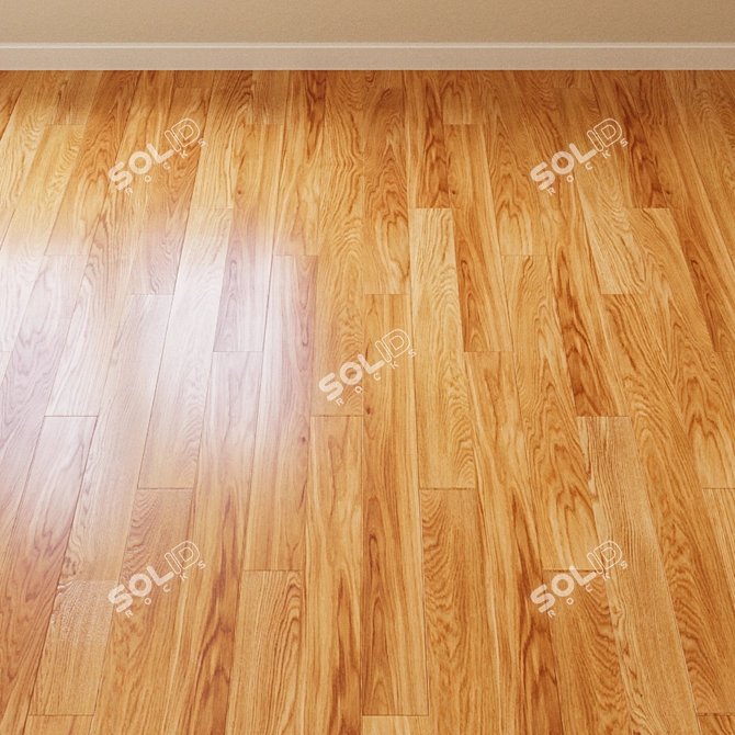 Title: Pink Oak Parquet | Coswick, Inspire Your Space 3D model image 2