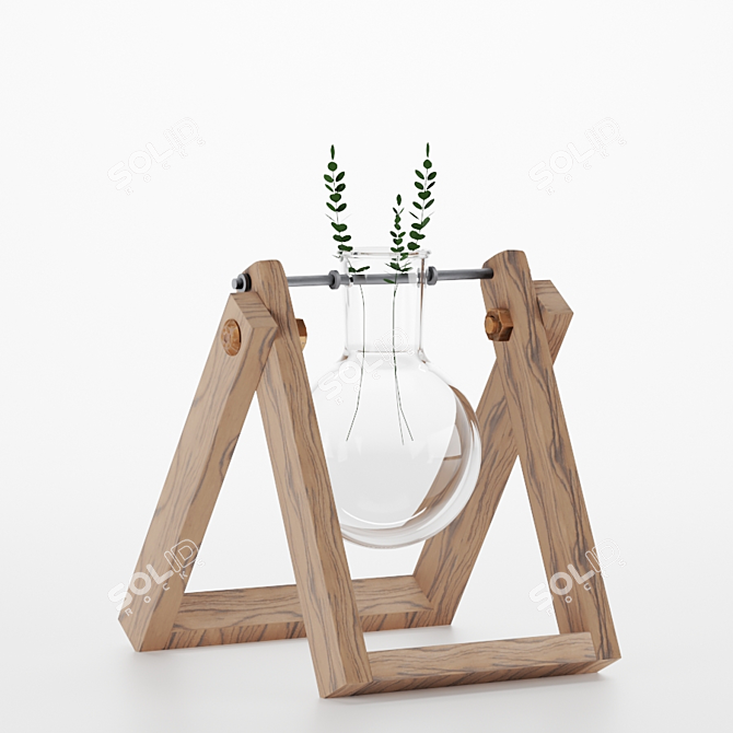 Modern Plant Decor Pack 3D model image 4