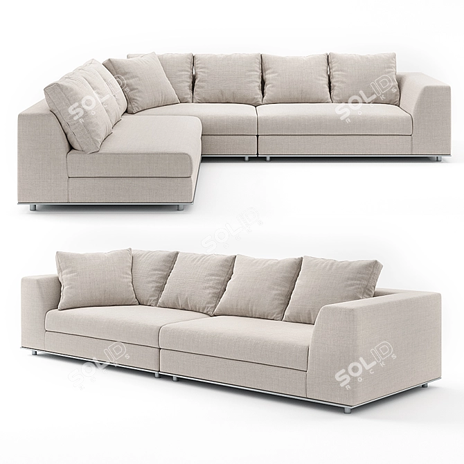 Iconic Eichholtz Richard Gere Sofa
Timeless Eichholtz Marlon Brando Sofa 3D model image 1