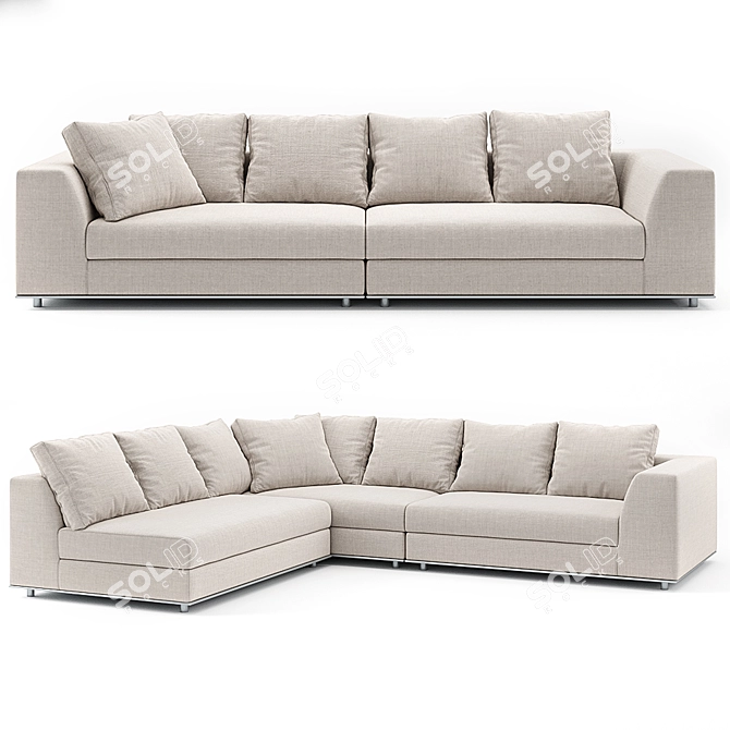 Iconic Eichholtz Richard Gere Sofa
Timeless Eichholtz Marlon Brando Sofa 3D model image 5