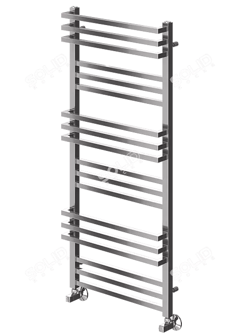 Terminus Neuss P18 500x1200: Stylish Luxury Radiator 3D model image 1