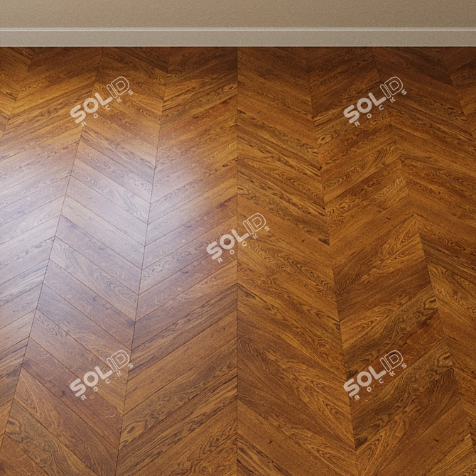 Inspire Nut Natural Oak Parquet 3D model image 3