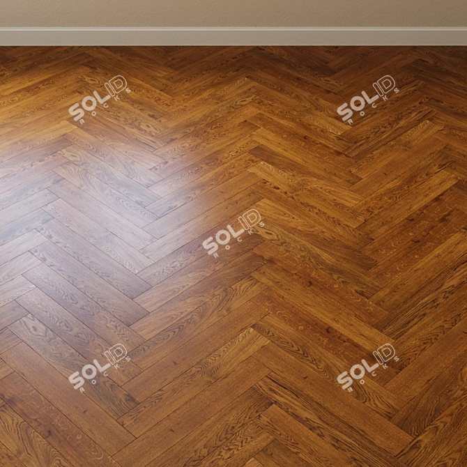 Inspire Nut Natural Oak Parquet 3D model image 4