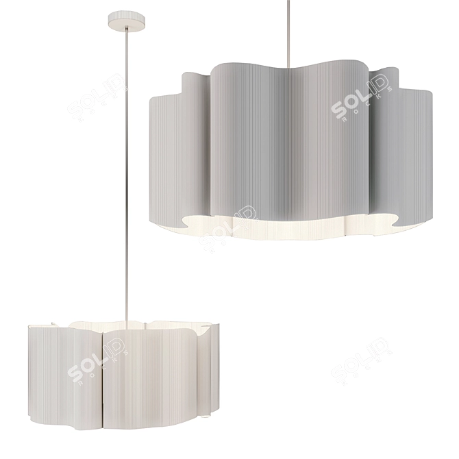 Bruck Lighting: Ash, Ebony, Grey Oak, Blue, Green 3D model image 2