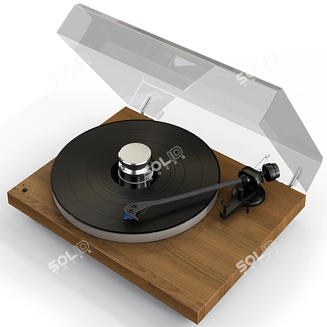 Hi-Fi Vinyl Player: Pro-Ject Debut Carbon 3D model image 1