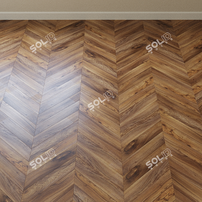 Kronopol Platinium American Walnut 3D model image 3