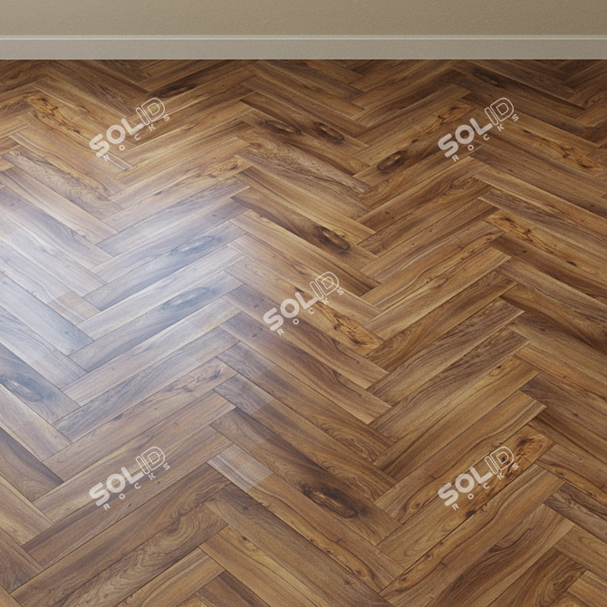 Kronopol Platinium American Walnut 3D model image 4