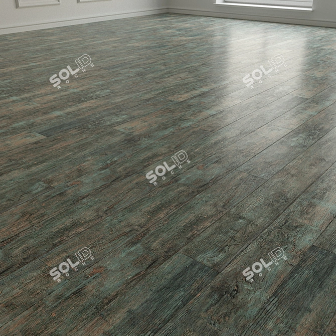 Eccentric Laminate Parquet Tiles 3D model image 2