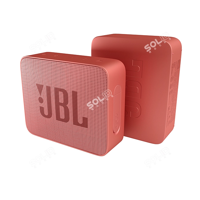 JBL GO2 Portable Speaker 3D model image 6