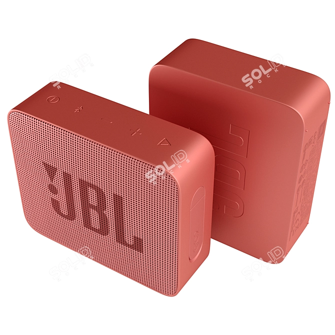 JBL GO2 Portable Speaker 3D model image 8