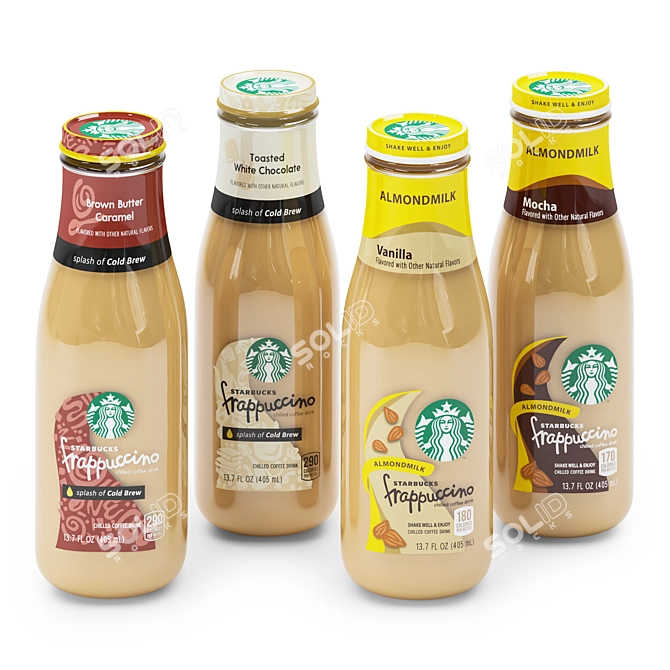 Sip in Style: Starbucks Drinkware 3D model image 2