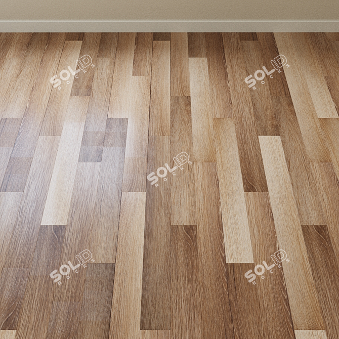 Kronopol Platinium Linea Oak Laminate 3D model image 3