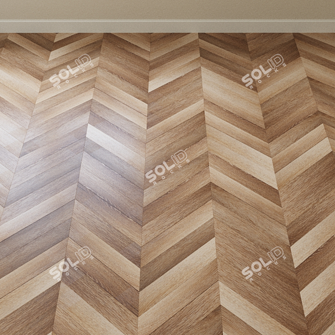 Kronopol Platinium Linea Oak Laminate 3D model image 4