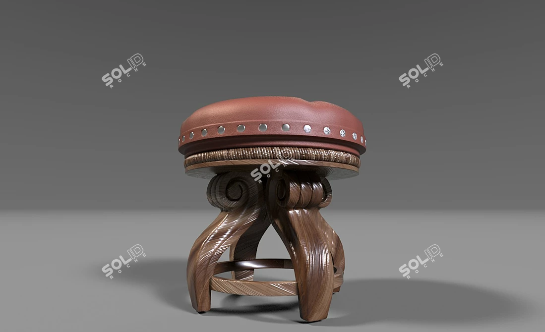 Elegant Upholstered Furniture 3D model image 1