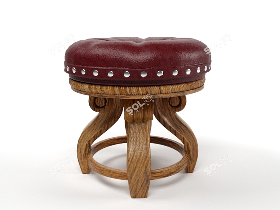 Elegant Upholstered Furniture 3D model image 4