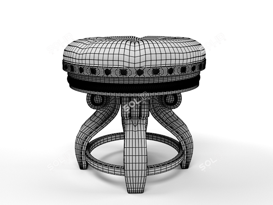 Elegant Upholstered Furniture 3D model image 5