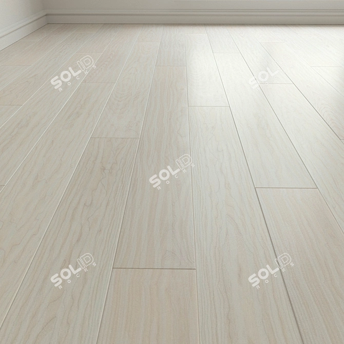 Vintage Andalucia Laminate Flooring 3D model image 1